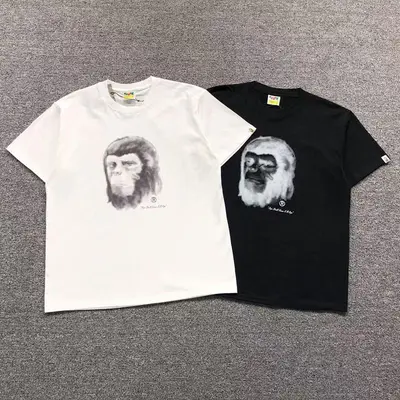 ￥85 BAPE T-SHIRT 3104180431（im 170cm 60kg i wear size L in the phot）