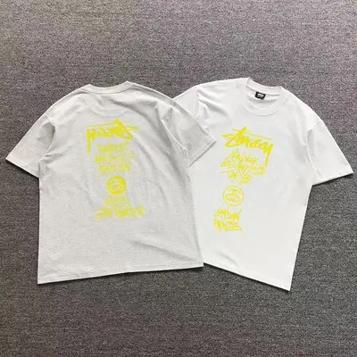 ￥85 STUSSY T-SHIRT 3104183831（im 170cm 60kg i wear size M in the phot)