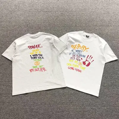 ￥85 STUSSY T-SHIRT 3104183931（im 170cm 60kg i wear size M in the phot）