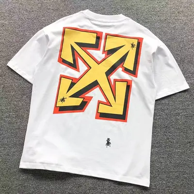 ￥95 OFF-WHITE T-SHIRT 504180319（im 170cm 60kg i wear size S in the phot）