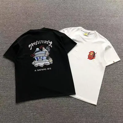 ￥85 BAPE T-SHIRT 3104180531（im 170cm 60kg i wear size L in the phot）
