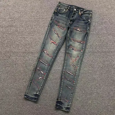￥215 PURPLE TROUSERS 504194917（im 170cm 60kg i wear size 30 in the phot）