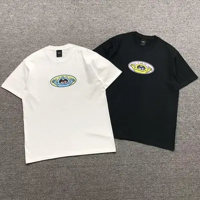 ￥78 HUF T-SHIRT 4104211502（im 170cm 60kg i wear size L in the phot）