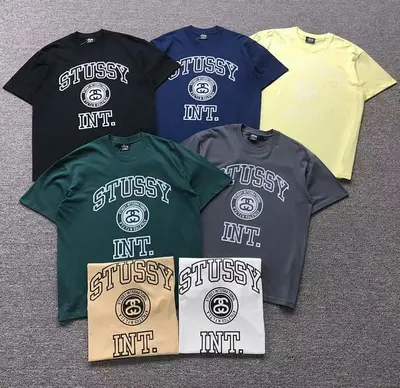 ￥85 STUSSY T-SHIRT 4104223302（im 170cm 60kg i wear size L in the phot）