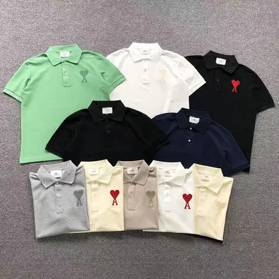 ￥85 AMI POLO 504222388（im 170cm 60kg i wear size S in the phot）