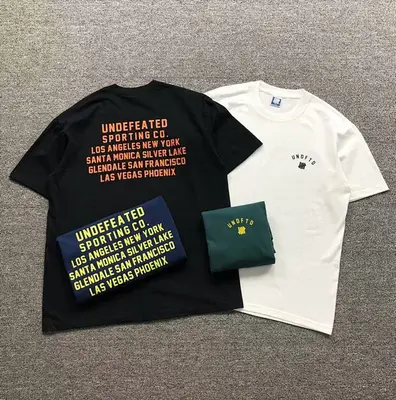 ￥85 UNDEFEATED T-SHIRT 4104222202（im 170cm 60kg i wear size L in the phot）