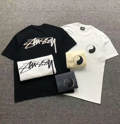 ￥78 STUSSY T-SHIRT 4104223402（im 170cm 60kg i wear size L in the phot）