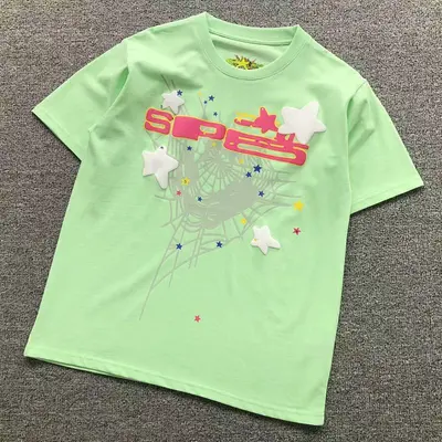￥78 SP5DER T-SHIRT 4104220145（im 170cm 60kg i wear size S in the phot）