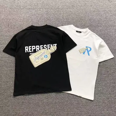 ￥85 REPRESENT T-SHIRT 1104230768（im 170cm 60kg i wear size S in the phot）