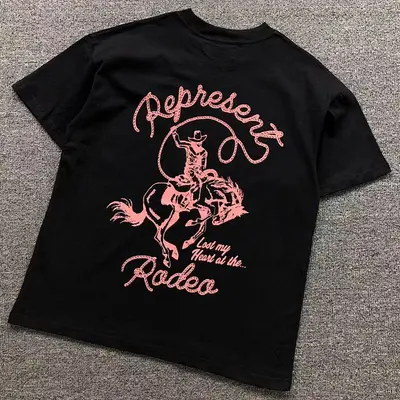 ￥85 REPRESENT T-SHIRT 1104231168（im 170cm 60kg i wear size S in the phot）