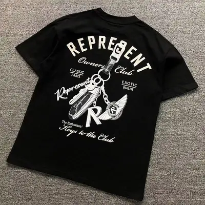 ￥85 REPRESENT T-SHIRT 1104231068（im 170cm 60kg i wear size S in the phot）