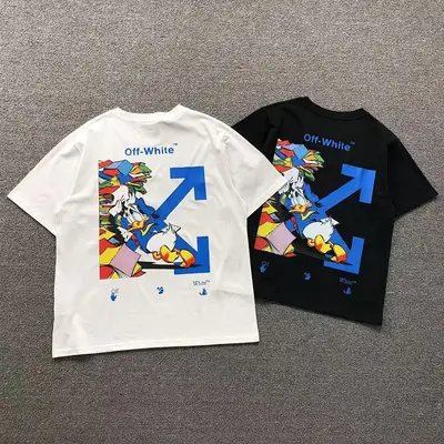 ￥98 OFF-WHITE T-SHIRT 504230619（im 170cm 60kg i wear size XL in the phot）
