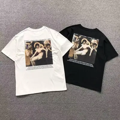 ￥98 OFF-WHITE T-SHIRT 504230719（im 170cm 60kg i wear size XL in the phot）
