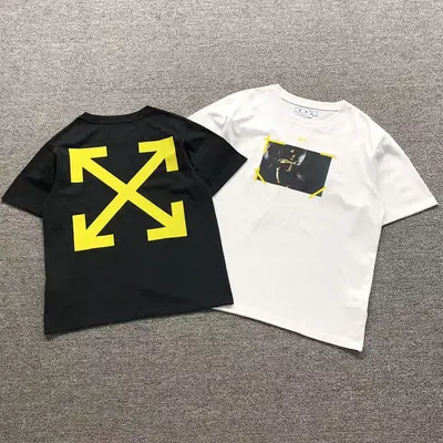 ￥98 OFF-WHITE T-SHIRT 504230519（im 170cm 60kg i wear size S in the phot）