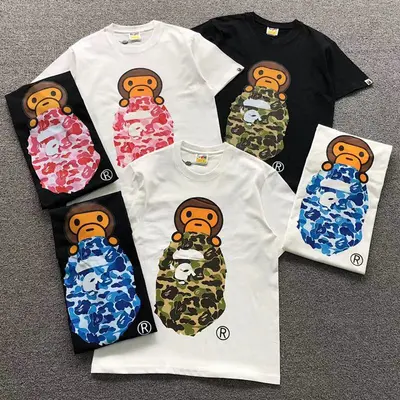￥85 BAPE T-SHIRT 4104241298（im 170cm 60kg i wear size S in the phot）