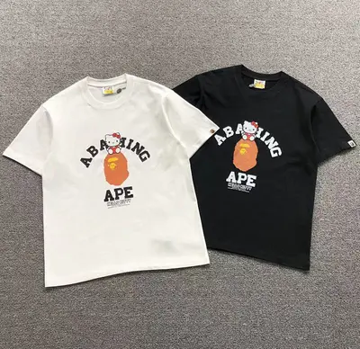 ￥85 BAPE T-SHIRT 4104240498（im 170cm 60kg i wear size S in the phot）