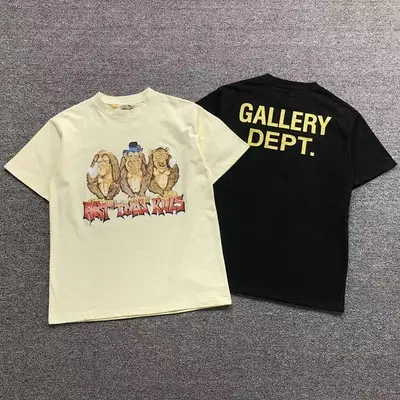 ¥85 GALLERY DEPT T-SHIRT 3104242296(im 170cm 60kg i wear size S in the phot)