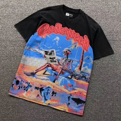 ￥108 GO⭐S⭐E⭐D T-SHIRT 1104292117（im 170cm 60kg i wear size S in the phot）
