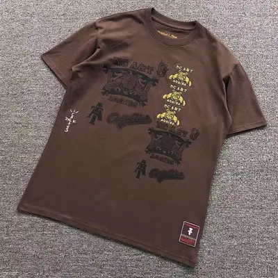 ¥79 TRAVIS SCOTT T-SHIRT 214300946(im 170cm 60kg i wear size L in the phot)