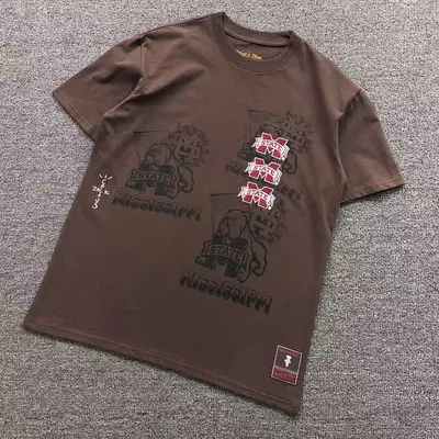 ¥79 TRAVIS SCOTT T-SHIRT 214300746(im 170cm 60kg i wear size L in the phot)