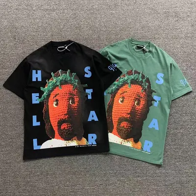 ¥135 HELLSTAR T-SHIRT 3104303172(im 170cm 60kg i wear size M in the phot)