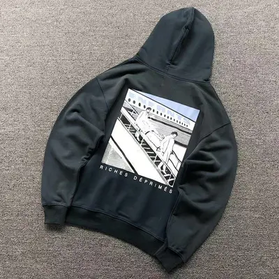 ¥138 ENFANTS RICHES DEPRIMES HOODIE 3105032196(im 170cm 60kg i wear size S in the phot)