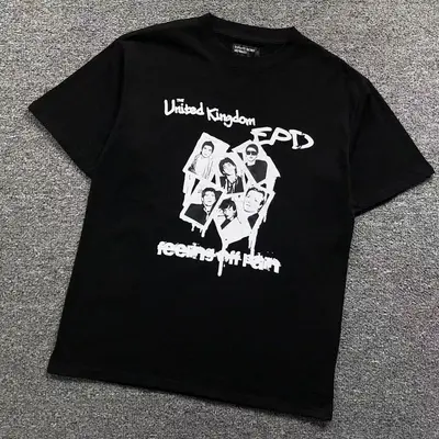 ¥85 ENFANTS RICHES DEPRIMES T-SHIRT 31050308(im 170cm 60kg i wear size S in the phot)