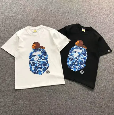 ￥85 BAPE T-SHIRT 4105030198（im 170cm 60kg i wear size S in the phot）