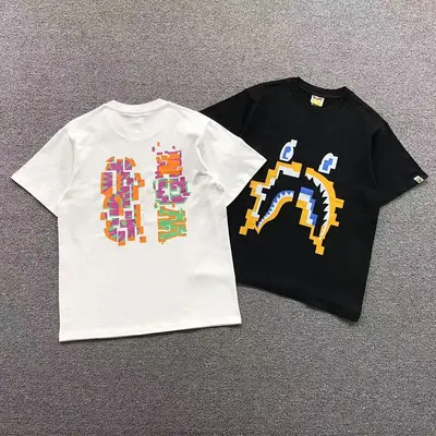 ￥85 BAPE T-SHIRT 4105030898（im 170cm 60kg i wear size S in the phot）