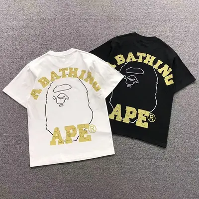 ￥85 BAPE T-SHIRT 4105030698（im 170cm 60kg i wear size S in the phot）