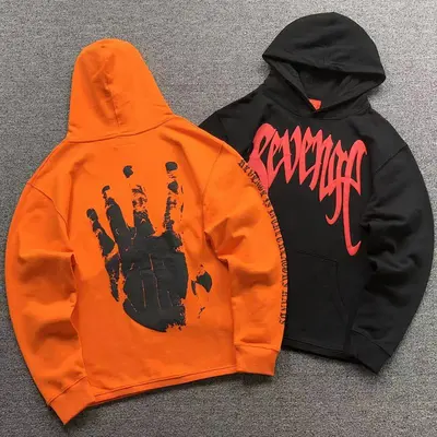 ￥128 REVENGE HOODIE 505044591（im 170cm 60kg i wear size S in the phot）