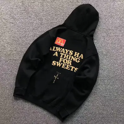 ￥128 TRAVIS SCOTT HOODIE 505041091（im 170cm 60kg i wear size S in the phot）