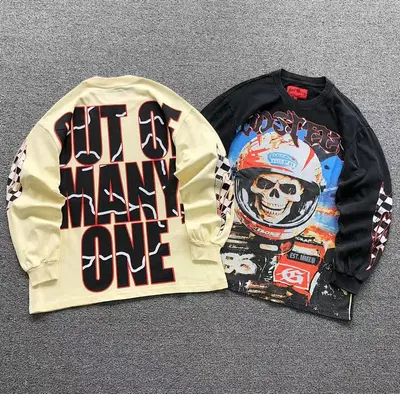 ￥135 GO⭐S⭐E⭐D LONG SLEEVED 4105072717（im 170cm 60kg i wear size S in the phot）