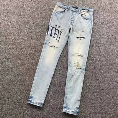 ¥208 AMIRI TROUSERS 3105090417(im 170cm 60kg i wear size 30 in the phot)
