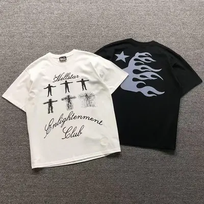 ￥85 HELLSTAR T-SHIRT 505101189（im 170cm 60kg i wear size M in the phot）
