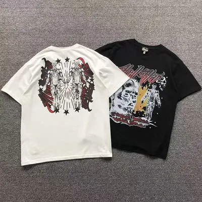 ￥85 HELLSTAR T-SHIRT 505101089（im 170cm 60kg i wear size M in the phot）