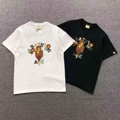 ￥85 BAPE T-SHIRT 4050120498（im 170cm 60kg i wear size S in the phot）