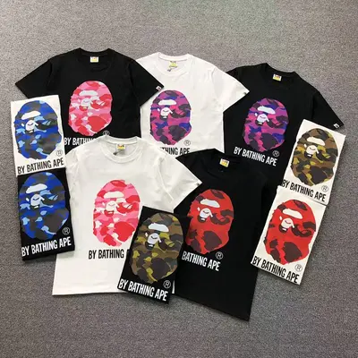 ￥85 BAPE T-SHIRT 4050120598（im 170cm 60kg i wear size S in the phot）