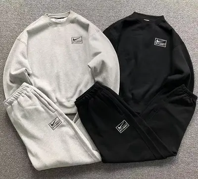 TOP ￥158 TROUSERS ￥185 N⭐K⭐ STUSSY HOODIE TROUSERS 2151218001