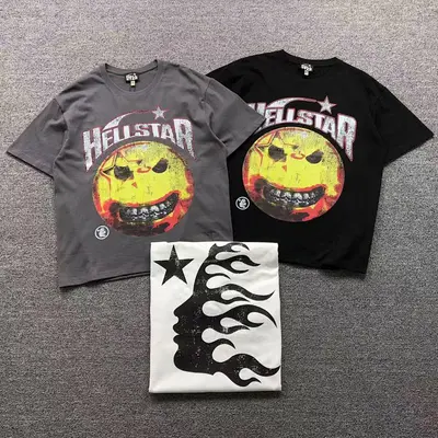 ￥85 HELLSTAR T-SHIRT 505121489（im 170cm 60kg i wear size M in the phot）