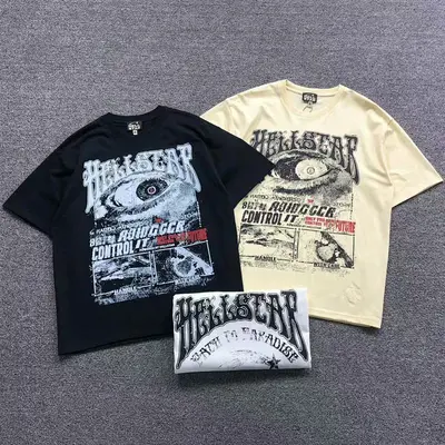 ￥79 HELLSTAR T-SHIRT 505121289（im 170cm 60kg i wear size M in the phot）