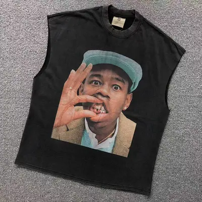 ¥108 VINTAGE VEST 4050134117(im 170cm 60kg i wear size L in the phot)