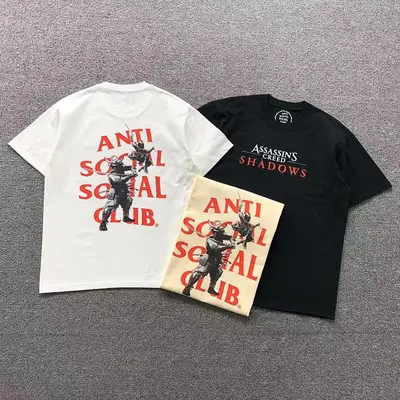 ¥85 ANTI SOCIAL SOCIAL CLUB T-SHIRT 4050131602(im 170cm 60kg i wear size L in the phot)