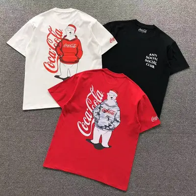 ¥85 ANTI SOCIAL SOCIAL CLUB T-SHIRT 4050130402(im 170cm 60kg i wear size L in the phot)