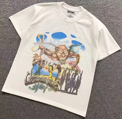 ¥98 TRAVIS SCOTT T-SHIRT 4050134817(im 170cm 60kg i wear size S in the phot)