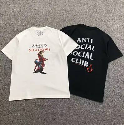 ¥85 ANTI SOCIAL SOCIAL CLUB T-SHIRT 4050132202(im 170cm 60kg i wear size M in the phot)