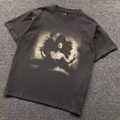 ¥85 SAINT MICHAEL T-SHIRT 3105132596(im 170cm 60kg i wear size S in the phot)
