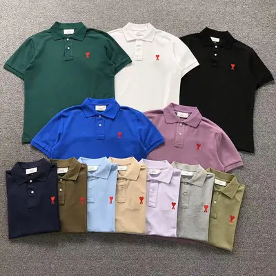 ¥115 AMI POLO 4105140377(im 170cm 60kg i wear size S in the phot)