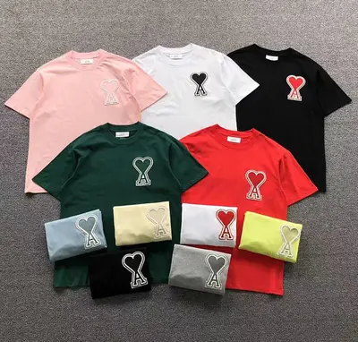 ¥115 AMI T-SHIRT 4105140277(im 170cm 60kg i wear size M in the phot)