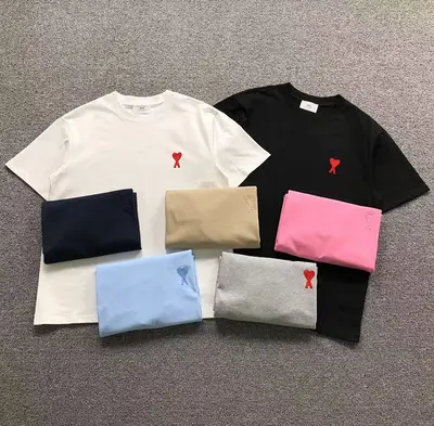￥115 AMI T-SHIRT 4105140177（im 170cm 60kg i wear size M in the phot）